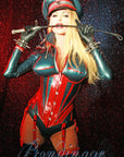 Aviator Latex Corset