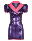 Vera Latex Dress with Matching Hat