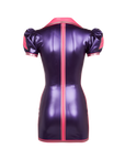 Vera Latex Dress in Metallic