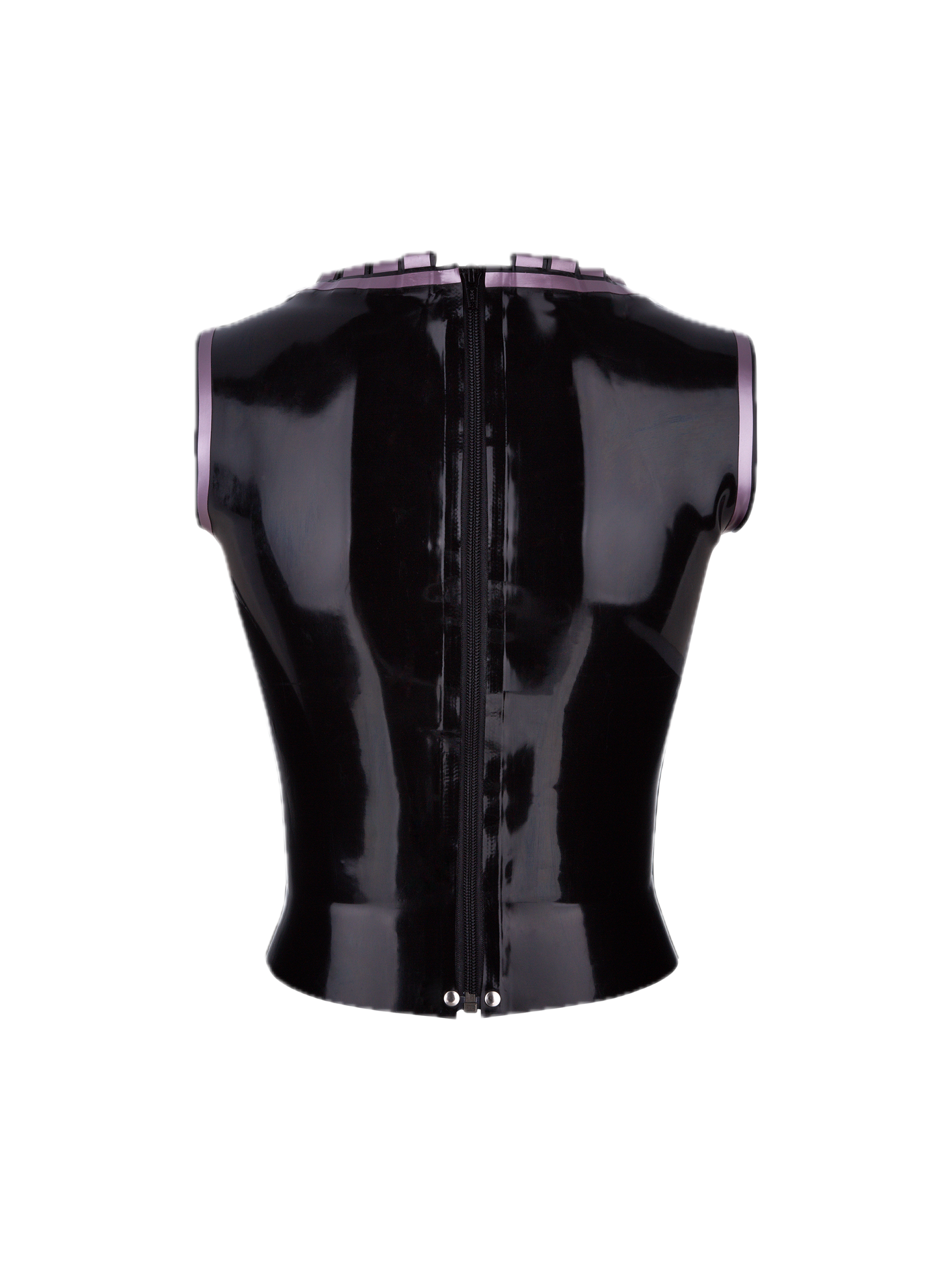 Latex Open Bust Top