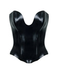 Latex Bustier Corset Bondinage
