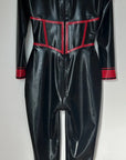 Dilecta Latex Catsuit with inbuilt corset SALE