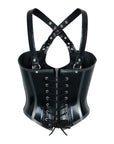 Latex Domina Bustier with Lacing Bondinage