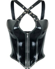 Spike Latex Domina Corset Top Bondinage