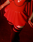 Latex Stockings Double Stripe Bondinage