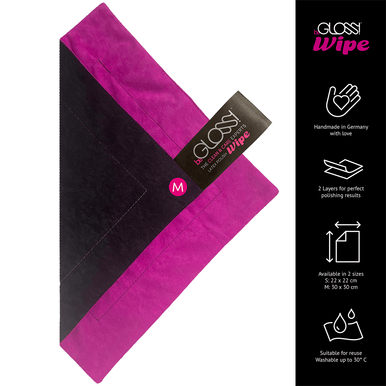 BeGloss Wipe Perfect Shine Polished Double Layered Cloth