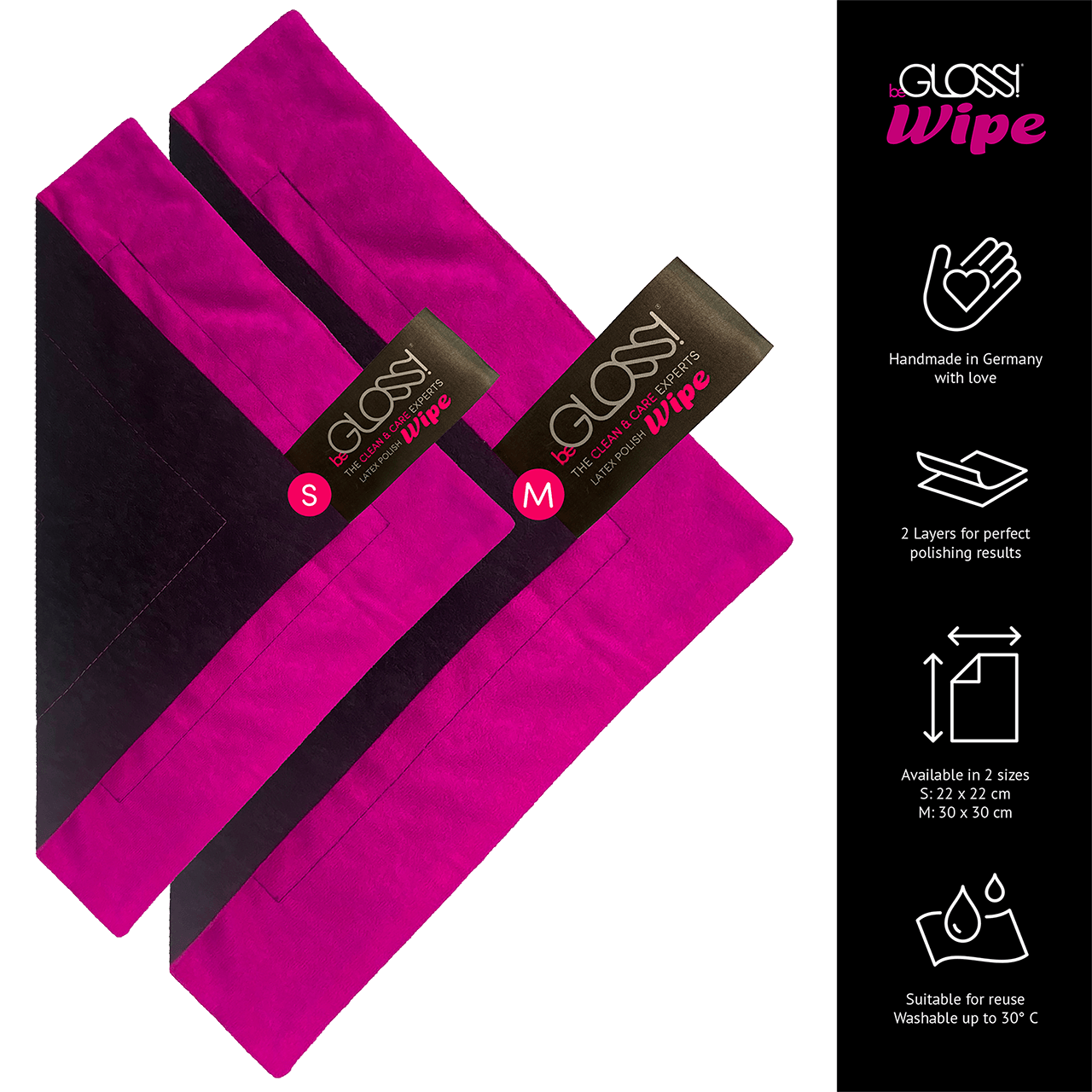 BeGloss Wipe Perfect Shine Polished Double Layered Cloth