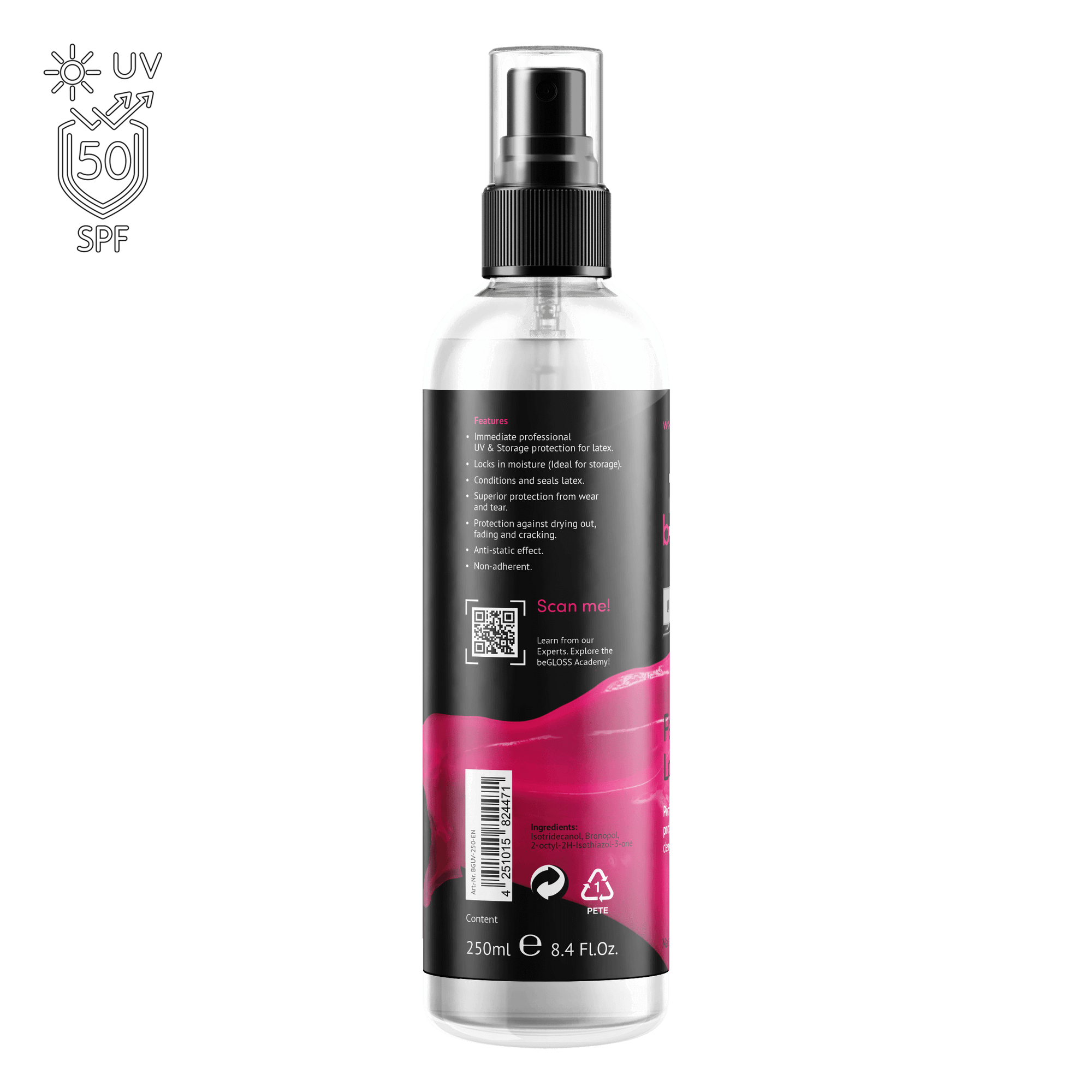 BeGloss Perfect Shine UV & Storage Protection Spray Bottle