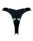 Leopard Latex Thong Bondinage