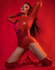 Andromeda Latex Corset Bondinage