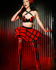 Scallop Latex Bra Bondinage