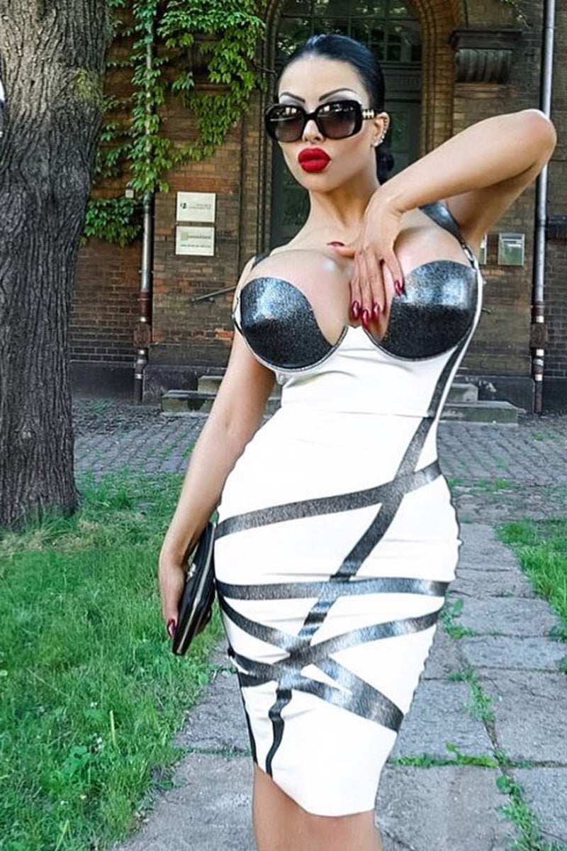 SunRay Latex Dress