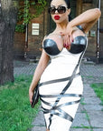 SunRay Latex Dress Bondinage