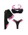 Latex Lingerie Valentina Bra Set