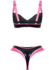 Latex Lingerie Valentina Bra Set back view