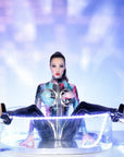 Vertigo Latex Galaxy Megaboob Bodysuit Bondinage