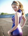 Wendy Latex Dress, Knee length Bondinage