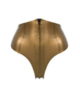 Zarina Latex High Waist Briefs