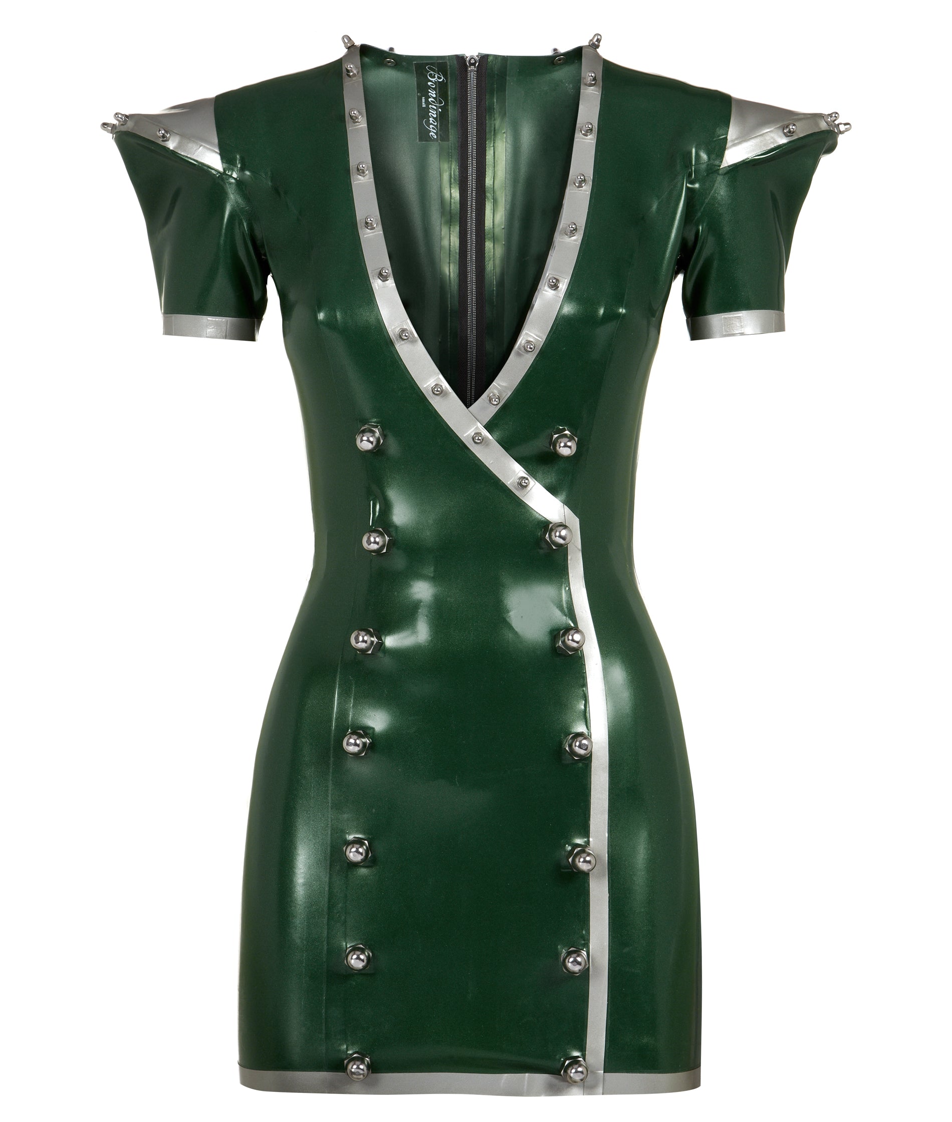 latex dress green Latex Wasp Dress main image 0