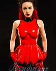 Puff Ball Latex Dress