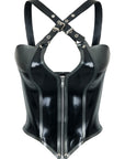 Spike Latex Domina Corset Top