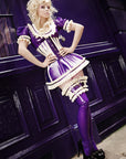 Latex Mini Crinoline Skirt