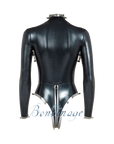 Vertigo Inflate Megaboob Bodysuit Metallic